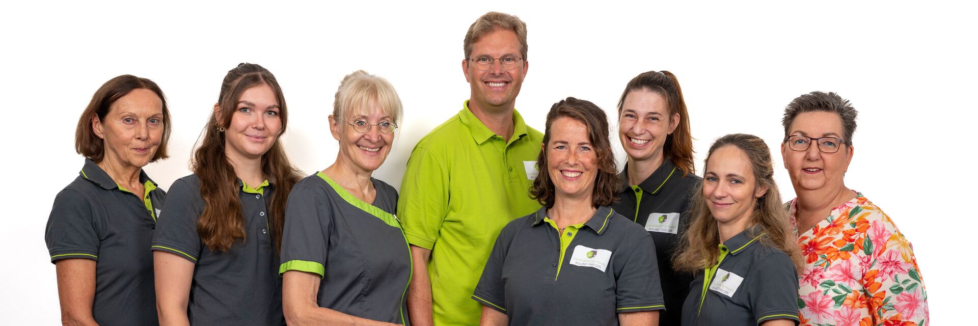 Gruppenbild der logopädischen Praxis Roland Thielsen